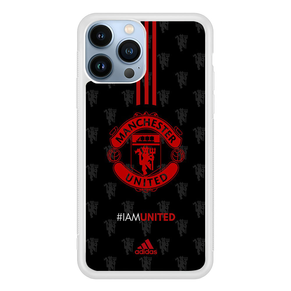 Adidas Manchester Unite Fans Art Wall iPhone 13 Pro Case