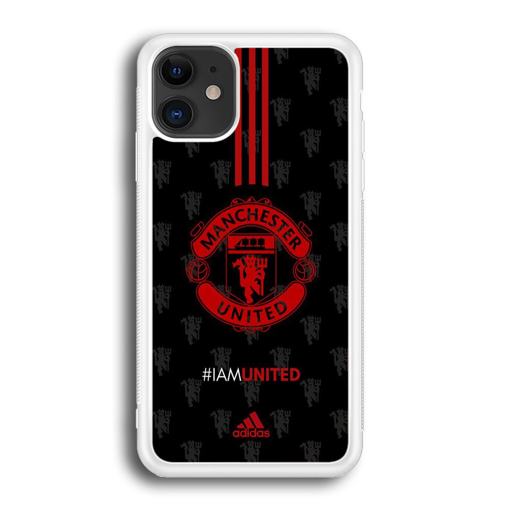 Adidas Manchester Unite Fans Art Wall iPhone 12 Case