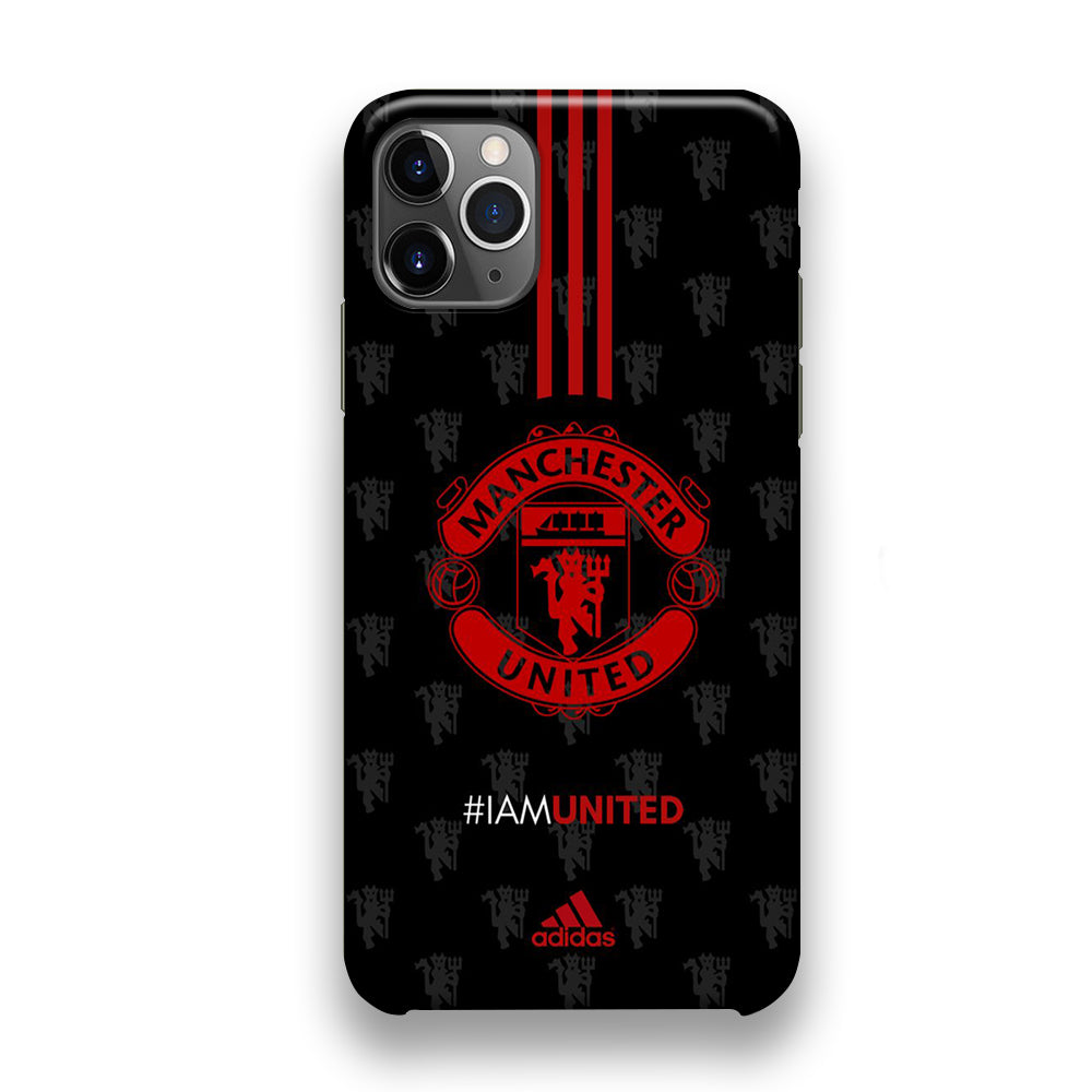 Adidas Manchester Unite Fans Art Wall iPhone 11 Pro Case