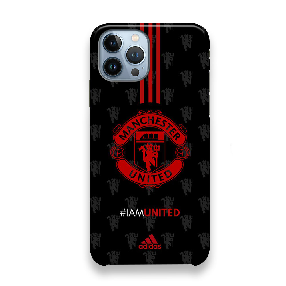 Adidas Manchester Unite Fans Art Wall iPhone 13 Pro Max Case