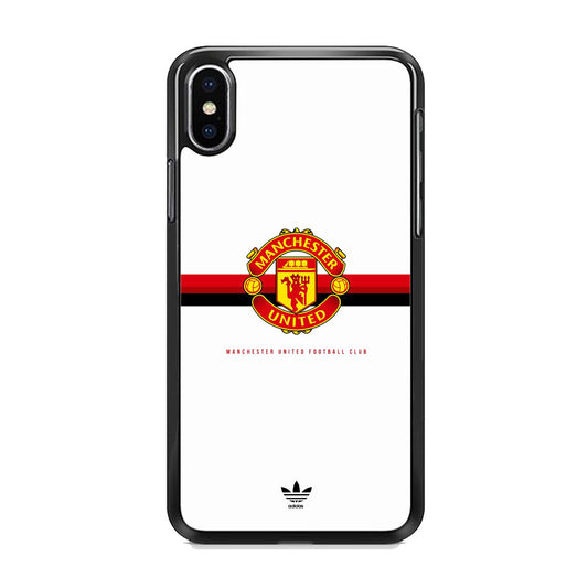 Adidas Manchester United Logo iPhone X Case