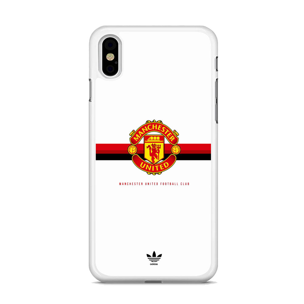 Adidas Manchester United Logo iPhone Xs Case