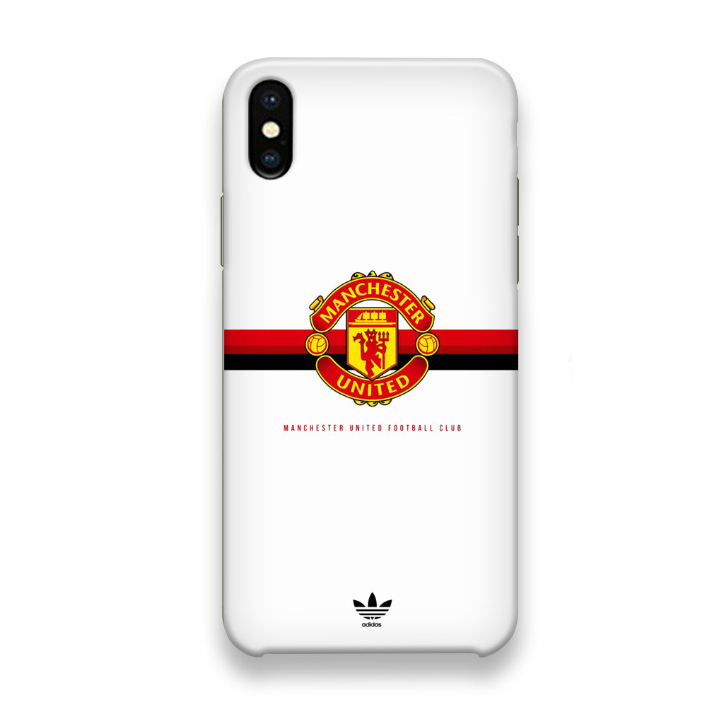 Adidas Manchester United Logo iPhone X Case