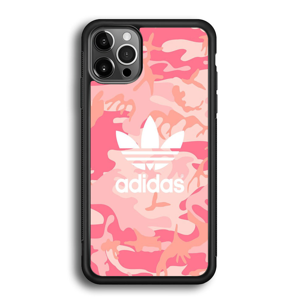 Adidas Pink Camo iPhone 12 Pro Case