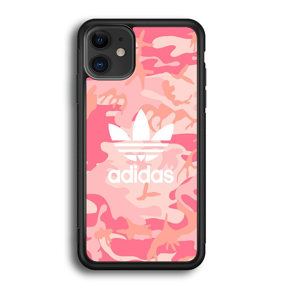 Adidas Pink Camo iPhone 12 Case