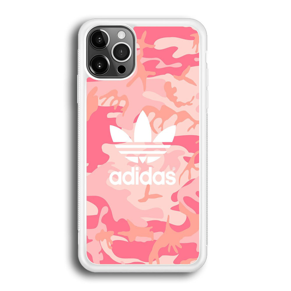 Adidas Pink Camo iPhone 12 Pro Case