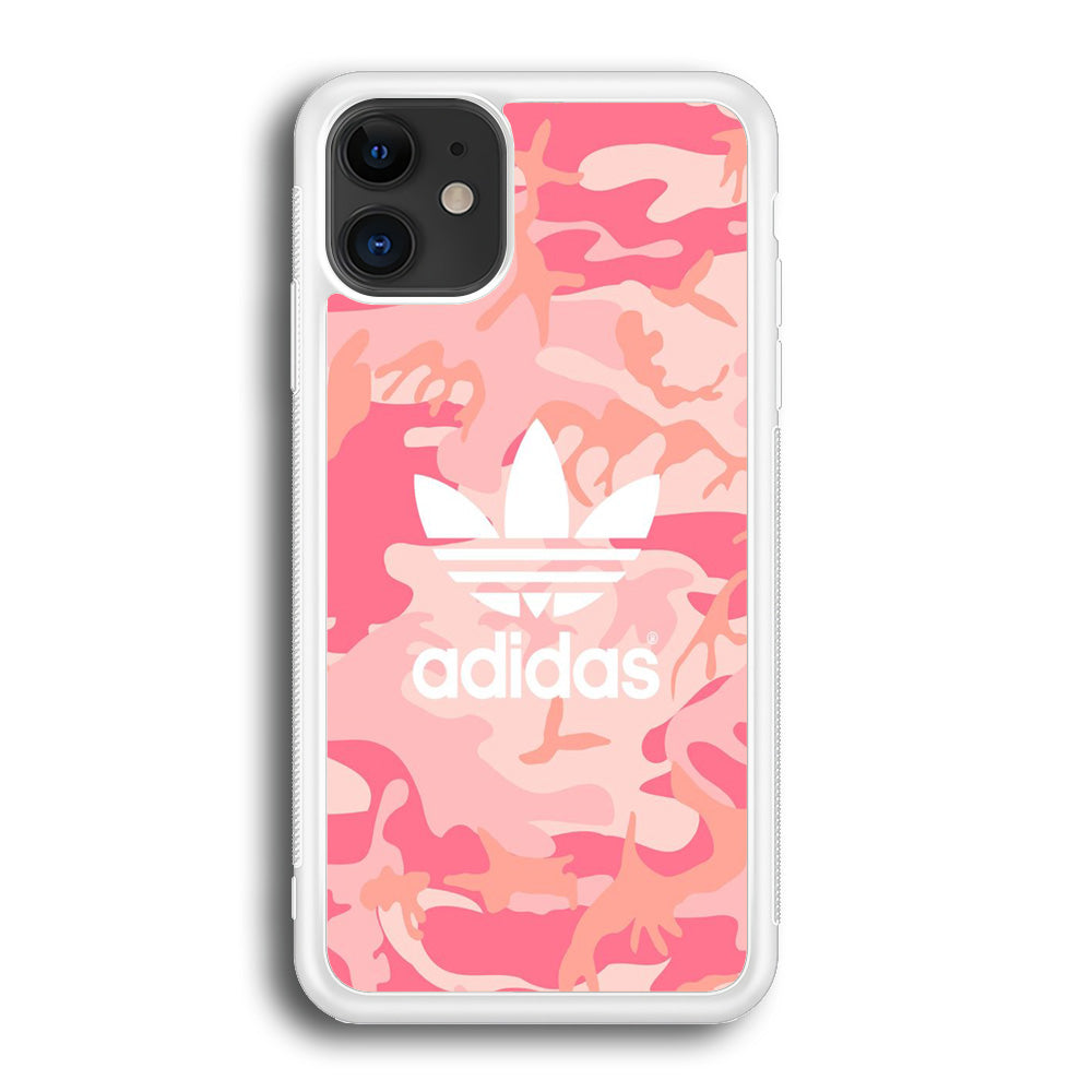 Adidas Pink Camo iPhone 12 Case