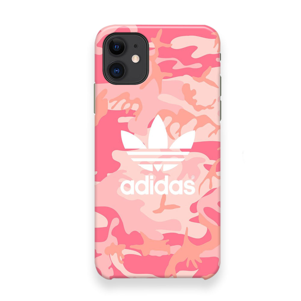 Adidas Pink Camo iPhone 12 Case