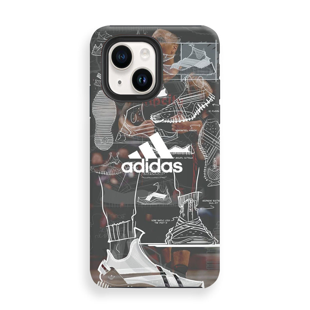 Adidas Player Foot iPhone 14 Case