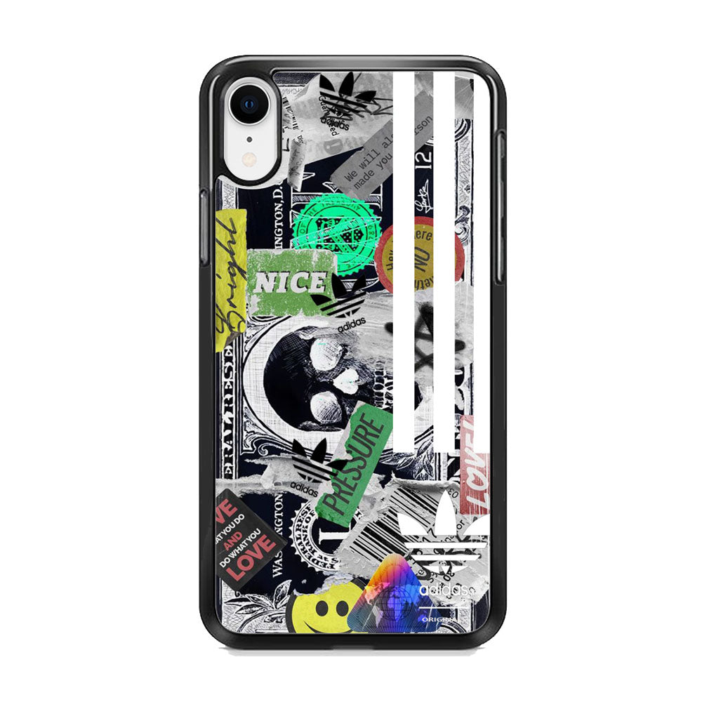 Adidas Pressure Wall Sticker iPhone XR Case