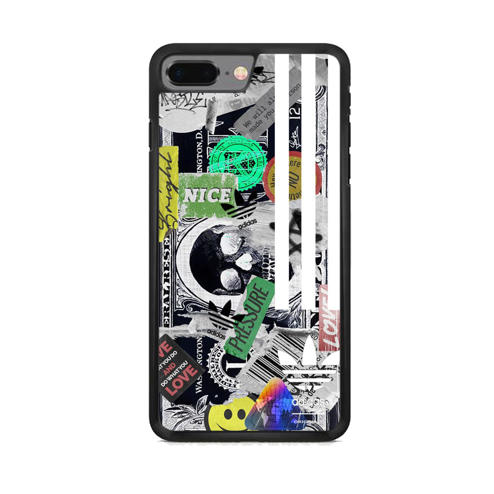 Adidas Pressure Wall Sticker iPhone 8 Plus Case