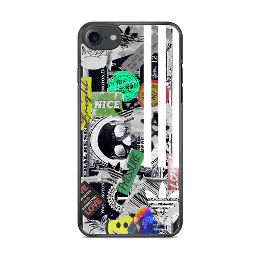 Adidas Pressure Wall Sticker iPhone 8 Case