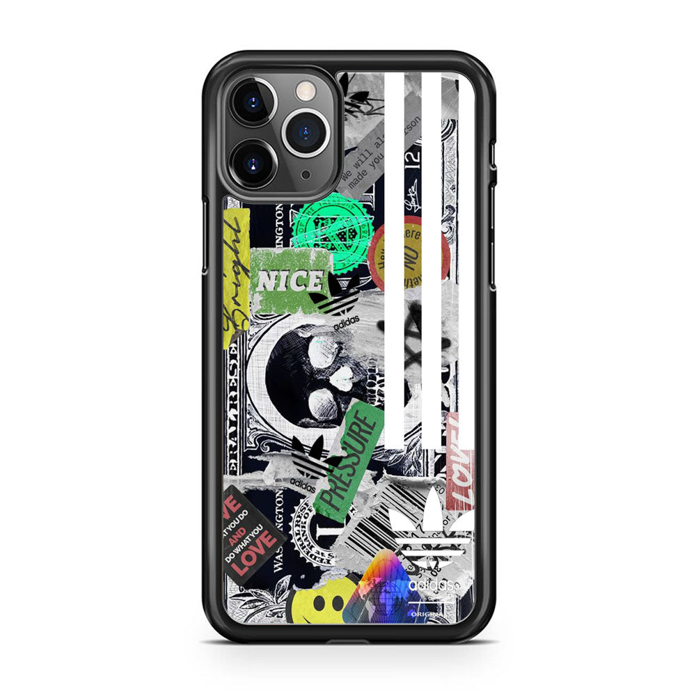 Adidas Pressure Wall Sticker iPhone 11 Pro Case