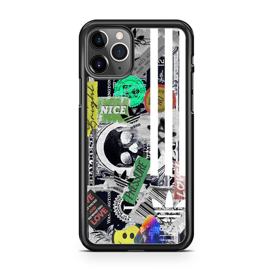 Adidas Pressure Wall Sticker iPhone 11 Pro Case