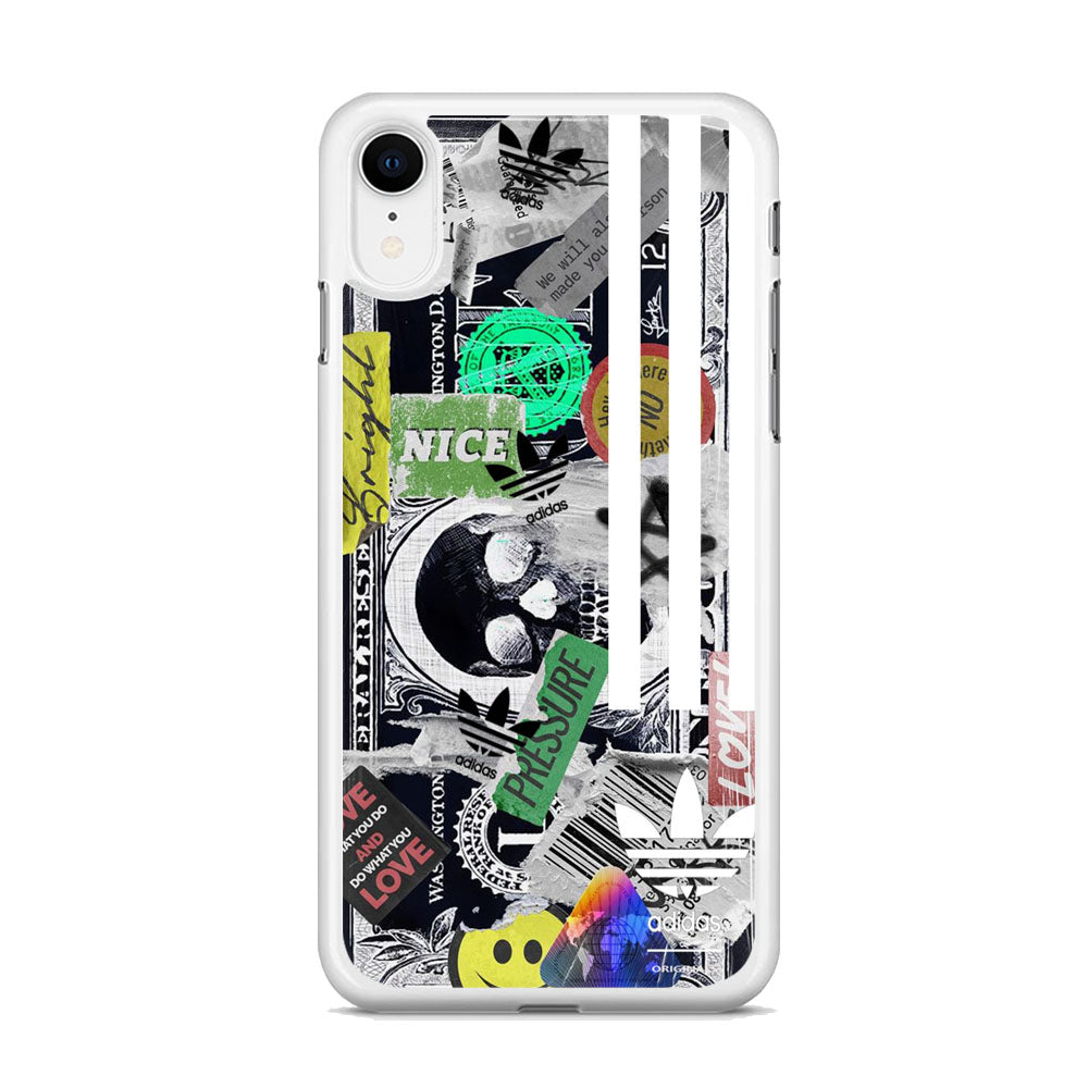 Adidas Pressure Wall Sticker iPhone XR Case