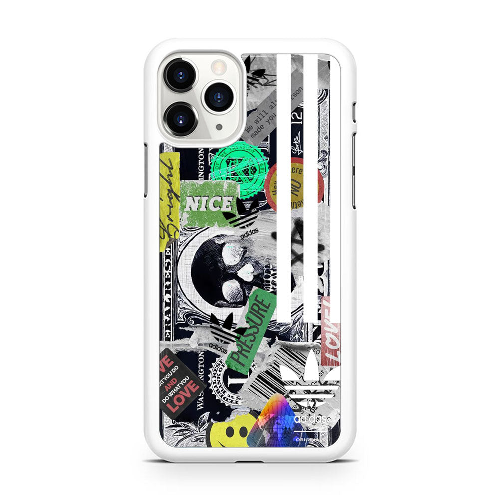 Adidas Pressure Wall Sticker iPhone 11 Pro Case