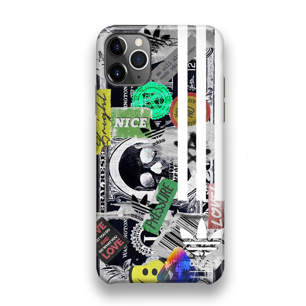 Adidas Pressure Wall Sticker iPhone 11 Pro Case