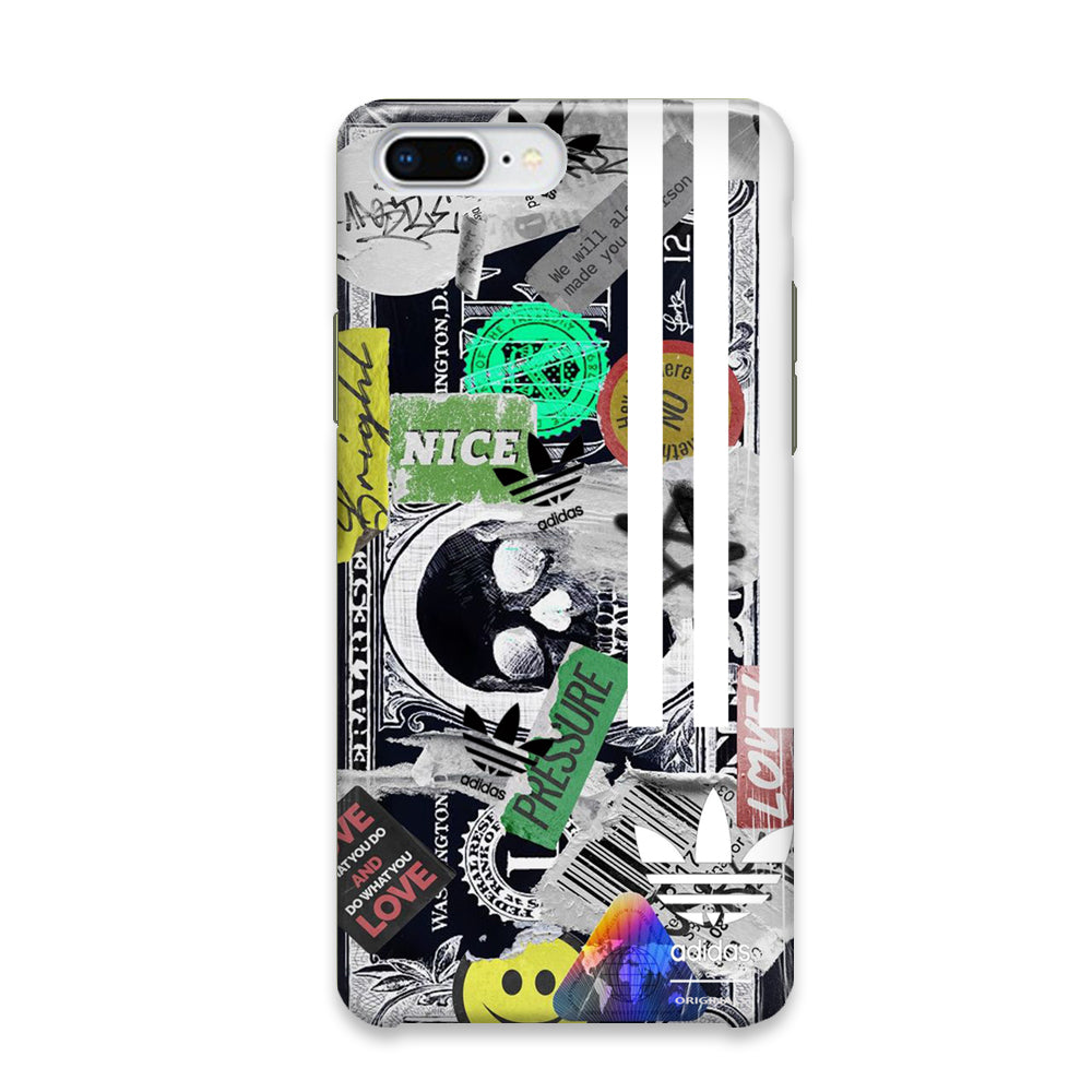 Adidas Pressure Wall Sticker iPhone 8 Plus Case