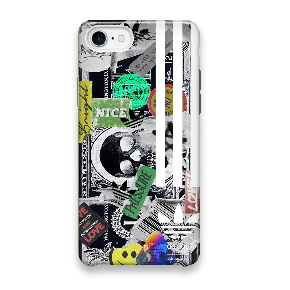 Adidas Pressure Wall Sticker iPhone 8 Case