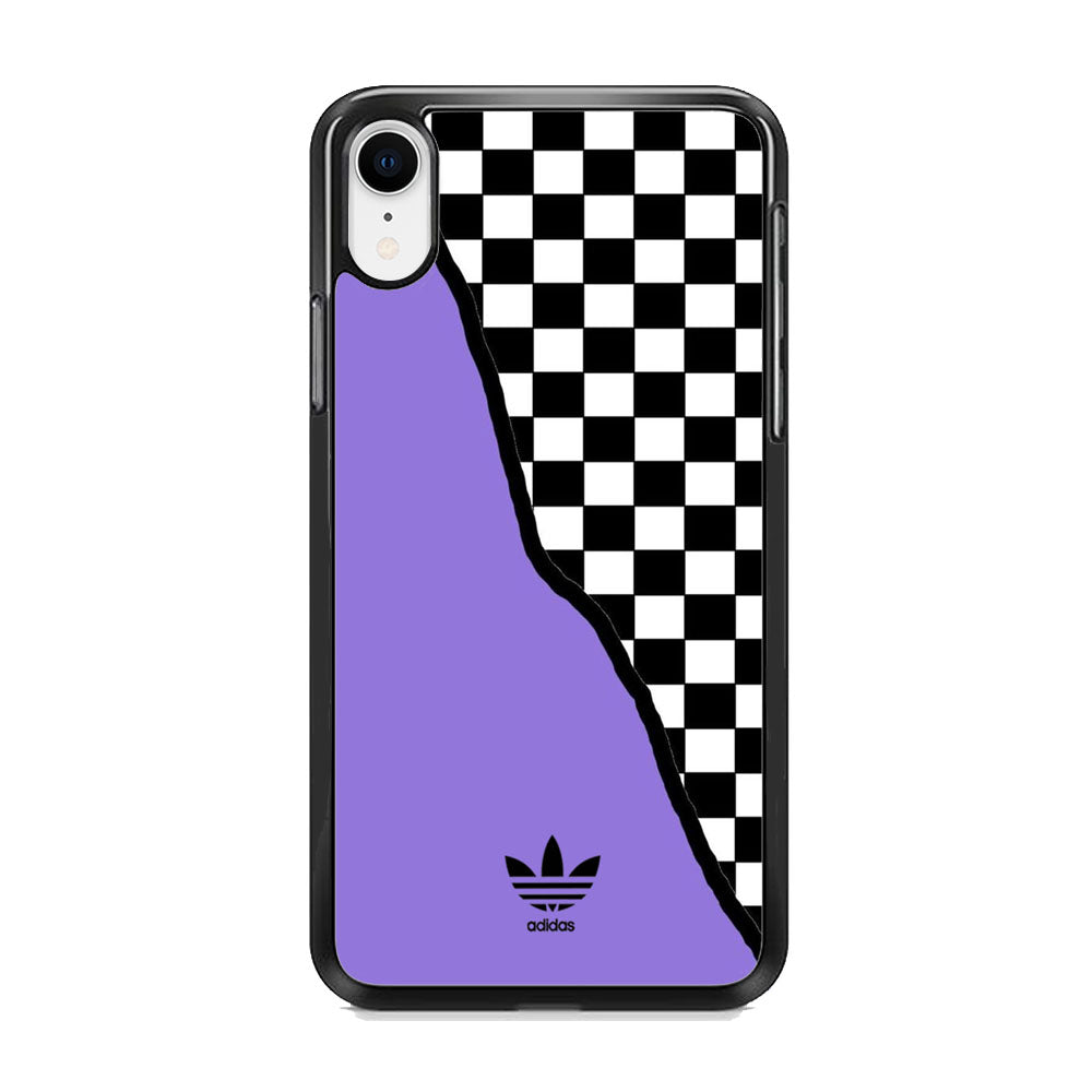 Adidas Purple Motif iPhone XR Case