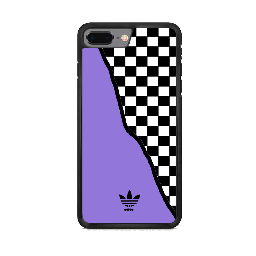 Adidas Purple Motif iPhone 7 Plus Case