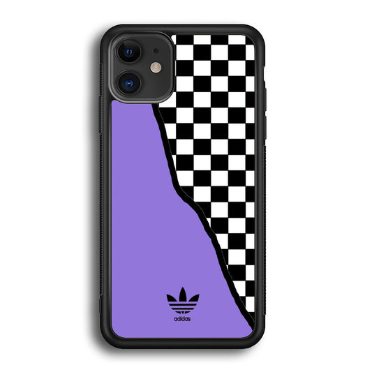 Adidas Purple Motif iPhone 12 Case