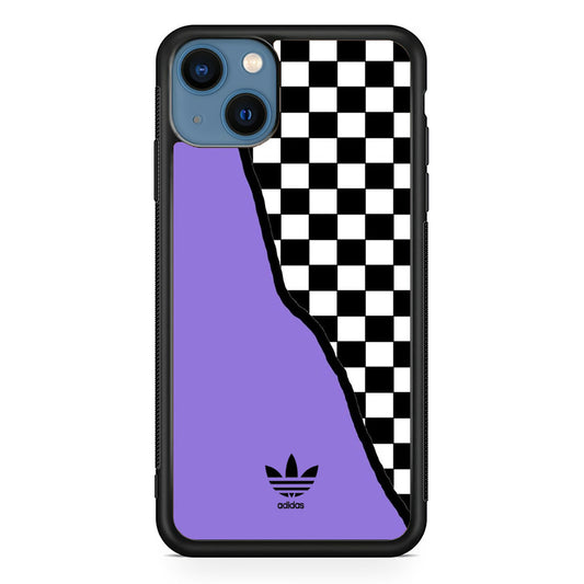 Adidas Purple Motif iPhone 13 Case