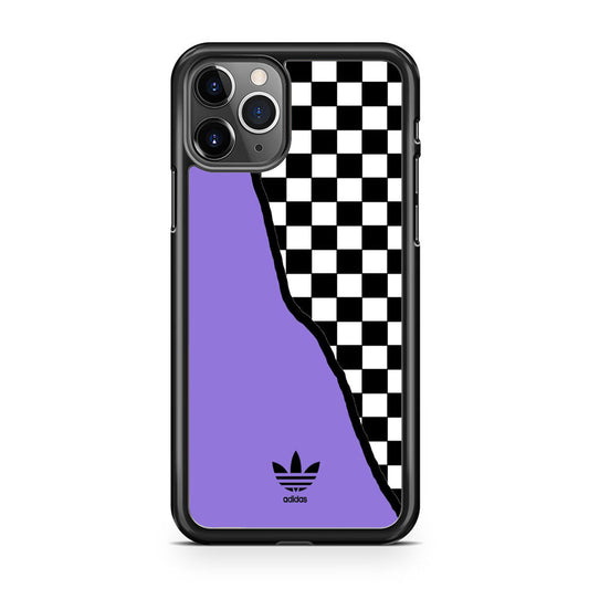 Adidas Purple Motif iPhone 11 Pro Case