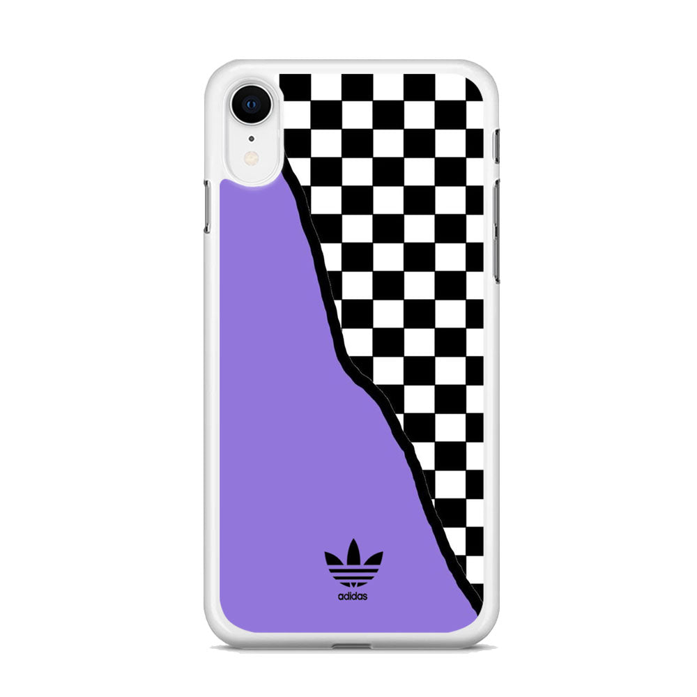 Adidas Purple Motif iPhone XR Case