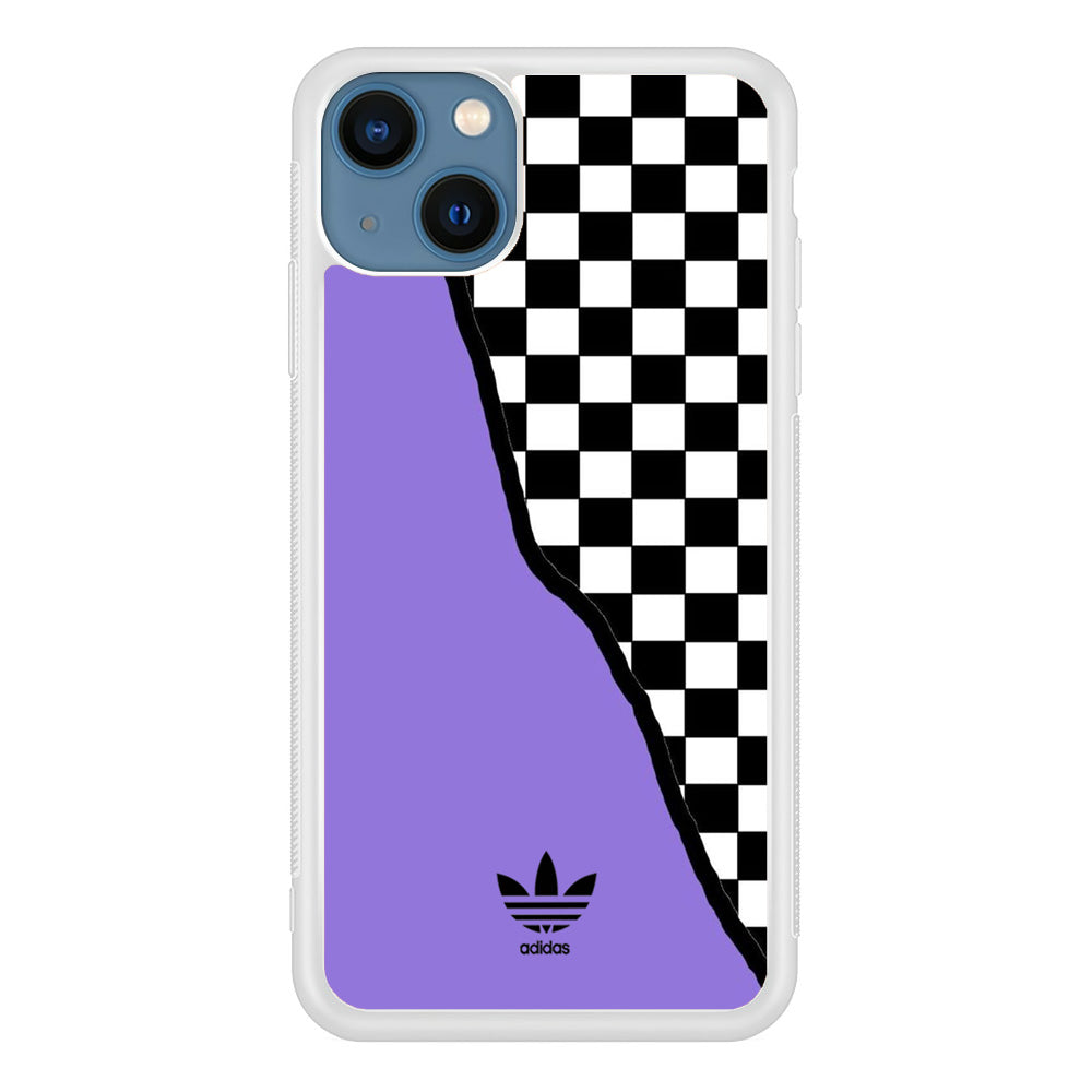 Adidas Purple Motif iPhone 13 Case