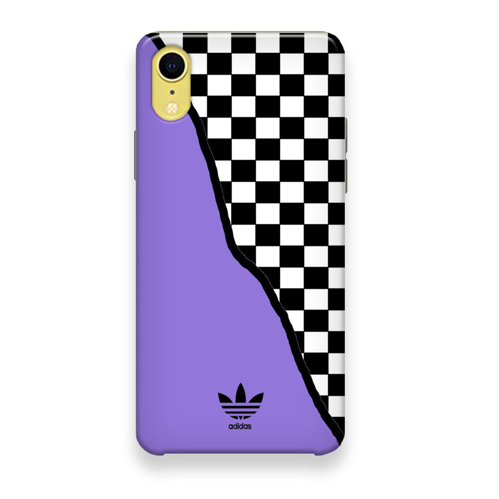 Adidas Purple Motif iPhone XR Case