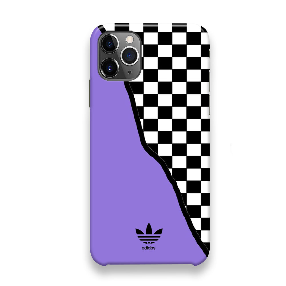 Adidas Purple Motif iPhone 12 Pro Max Case