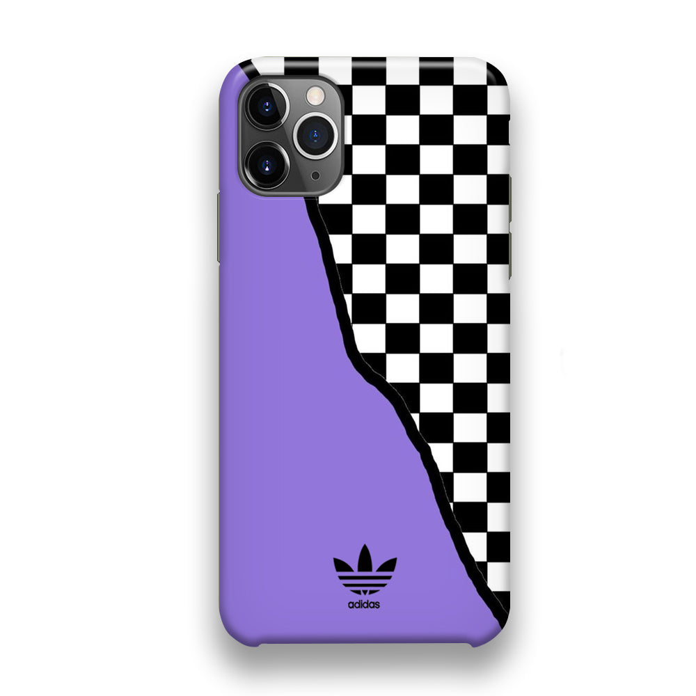 Adidas Purple Motif iPhone 11 Pro Case