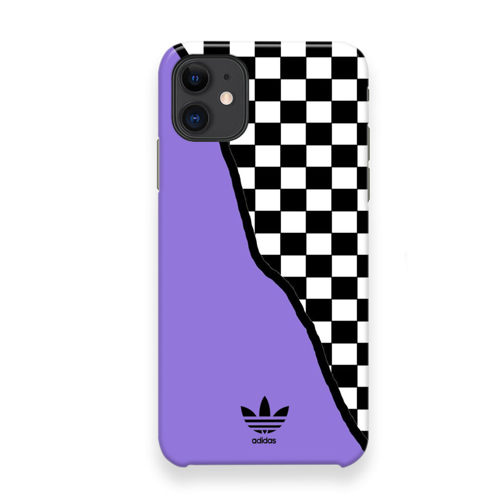 Adidas Purple Motif iPhone 12 Case