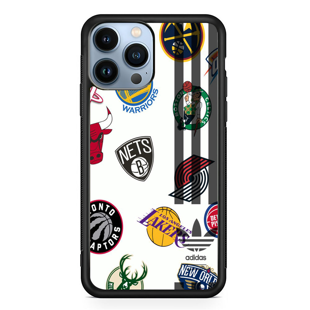 Adidas Shadow Tape Basketball Logo iPhone 13 Pro Max Case