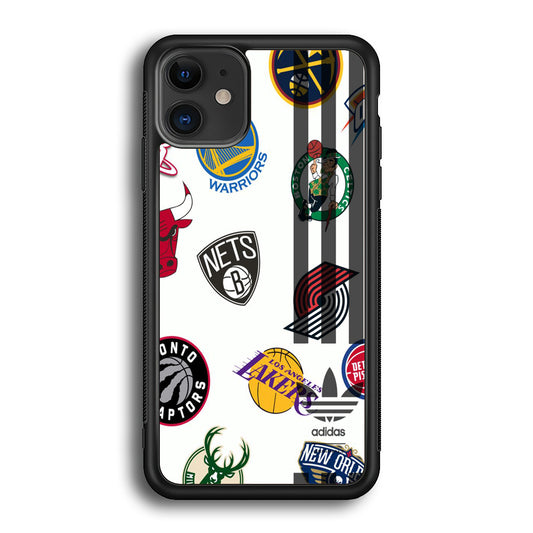 Adidas Shadow Tape Basketball Logo iPhone 12 Case