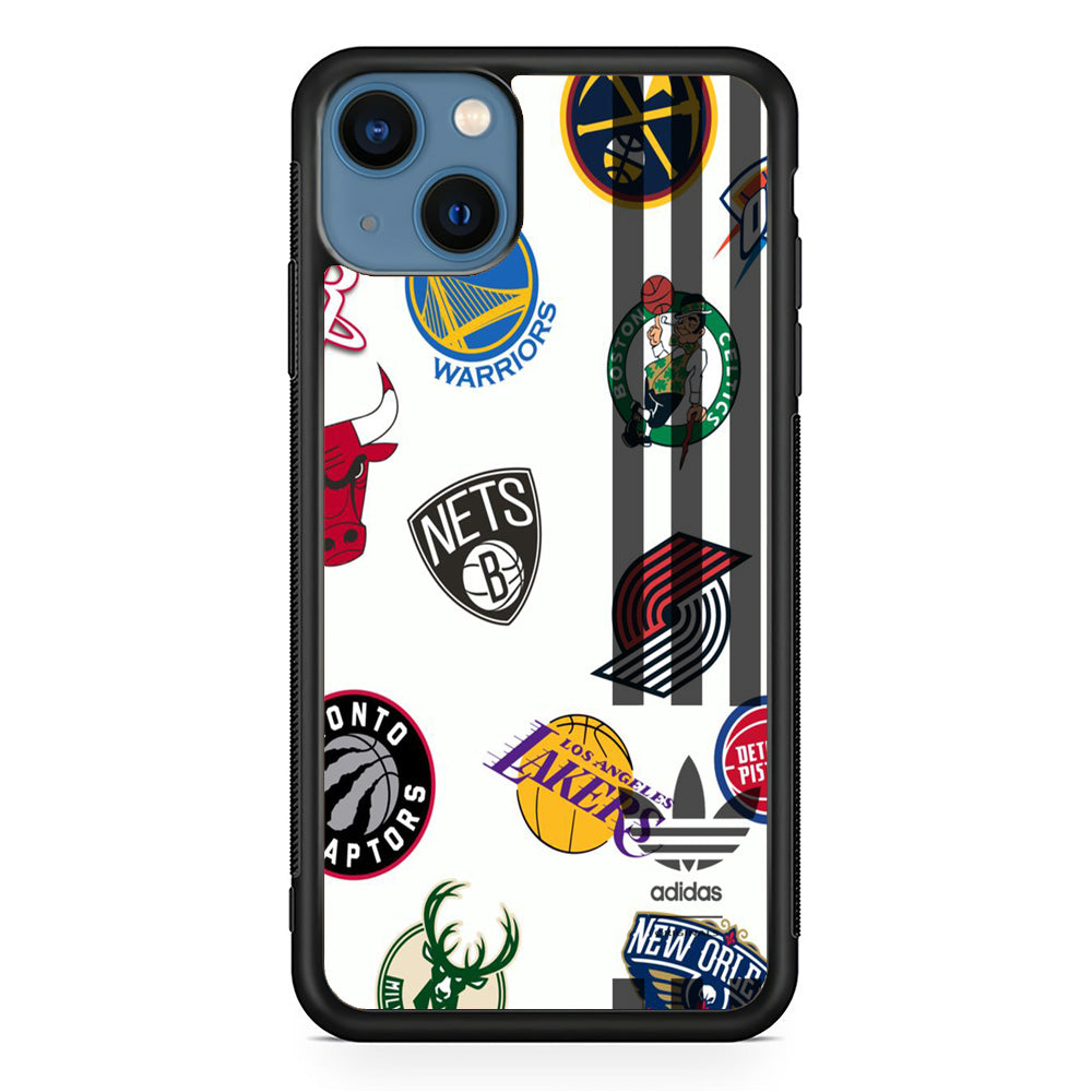 Adidas Shadow Tape Basketball Logo iPhone 13 Case