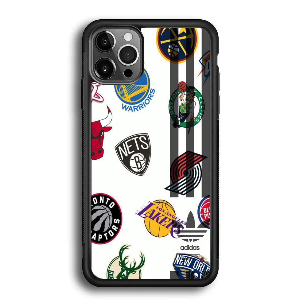 Adidas Shadow Tape Basketball Logo iPhone 12 Pro Max Case