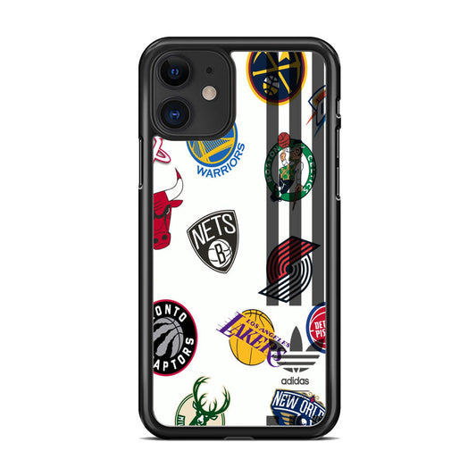 Adidas Shadow Tape Basketball Logo iPhone 11 Case