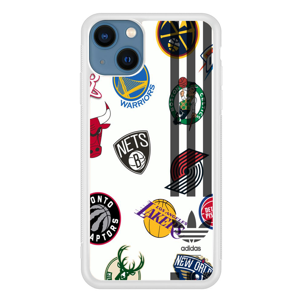 Adidas Shadow Tape Basketball Logo iPhone 13 Case