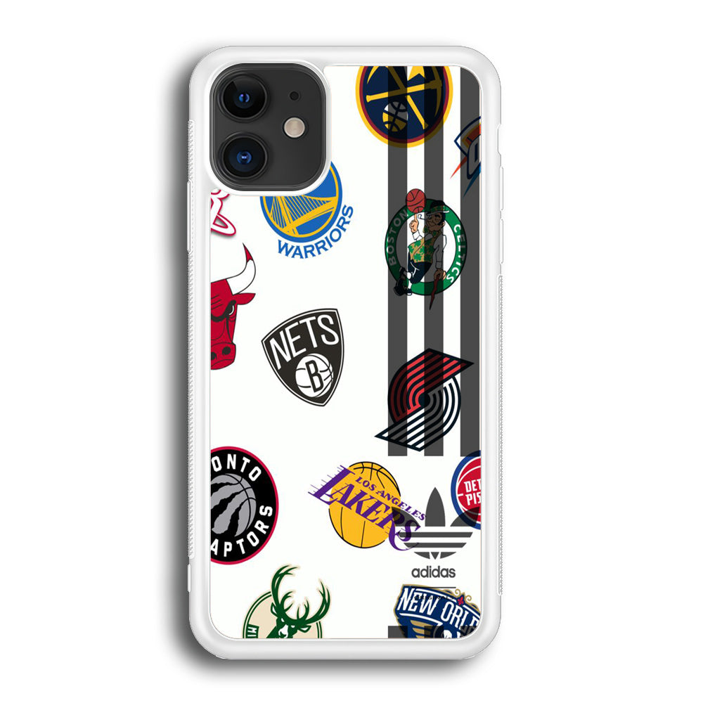 Adidas Shadow Tape Basketball Logo iPhone 12 Case