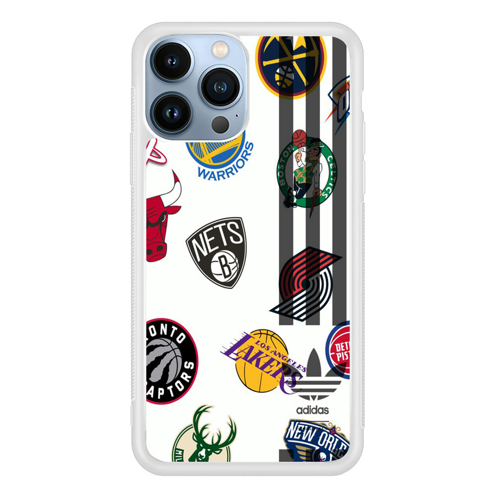 Adidas Shadow Tape Basketball Logo iPhone 13 Pro Max Case