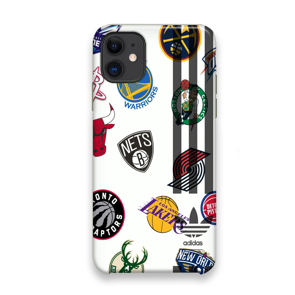 Adidas Shadow Tape Basketball Logo iPhone 11 Case