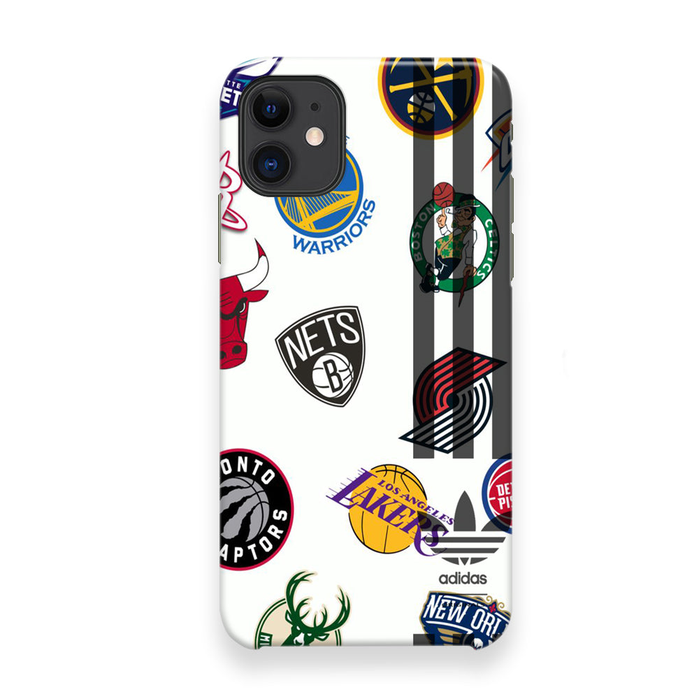 Adidas Shadow Tape Basketball Logo iPhone 12 Case