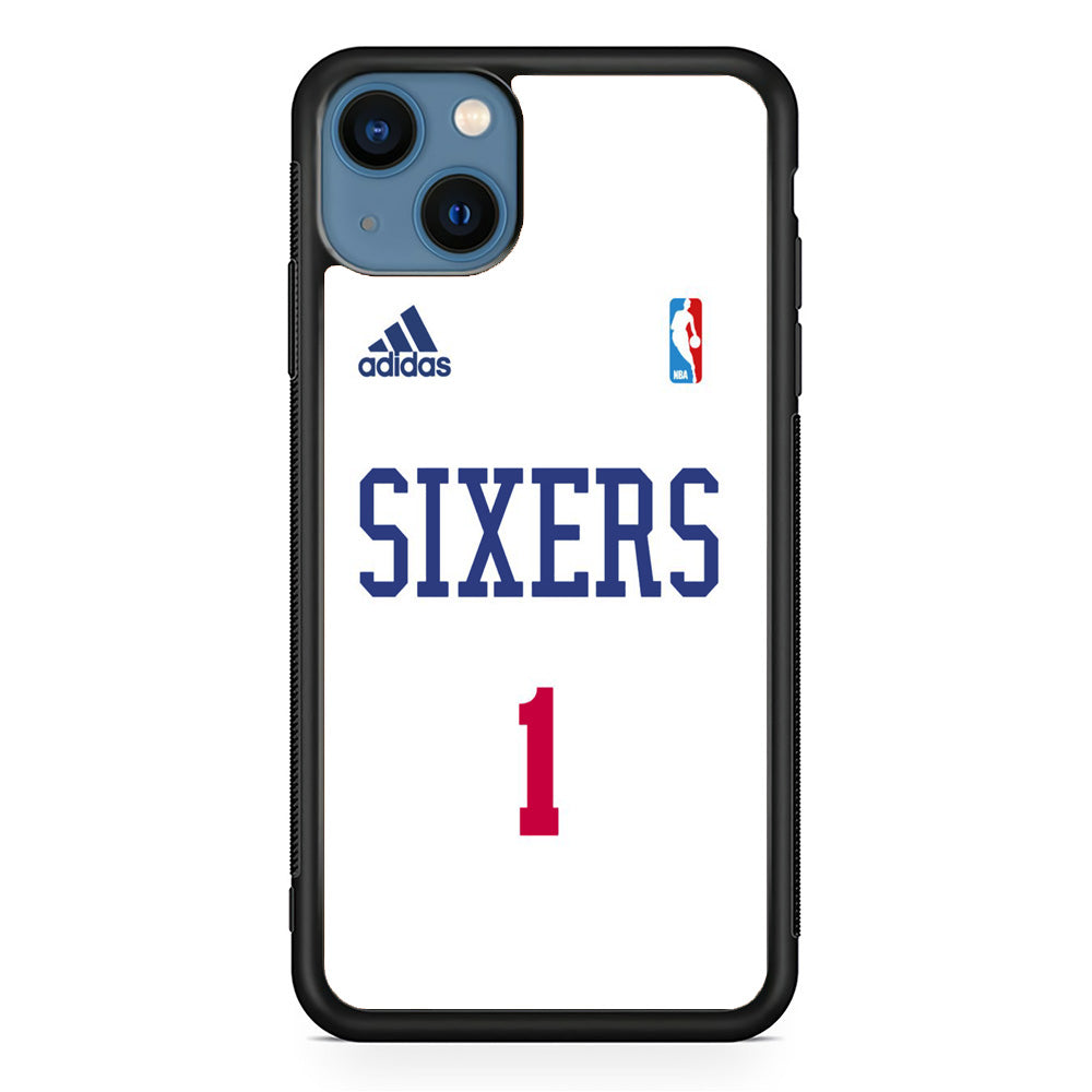 Adidas Sixers Jersey Style iPhone 13 Case