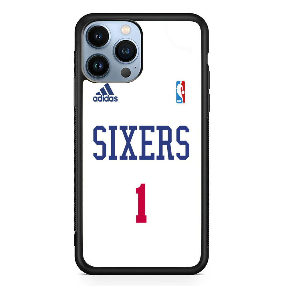 Adidas Sixers Jersey Style iPhone 13 Pro Max Case