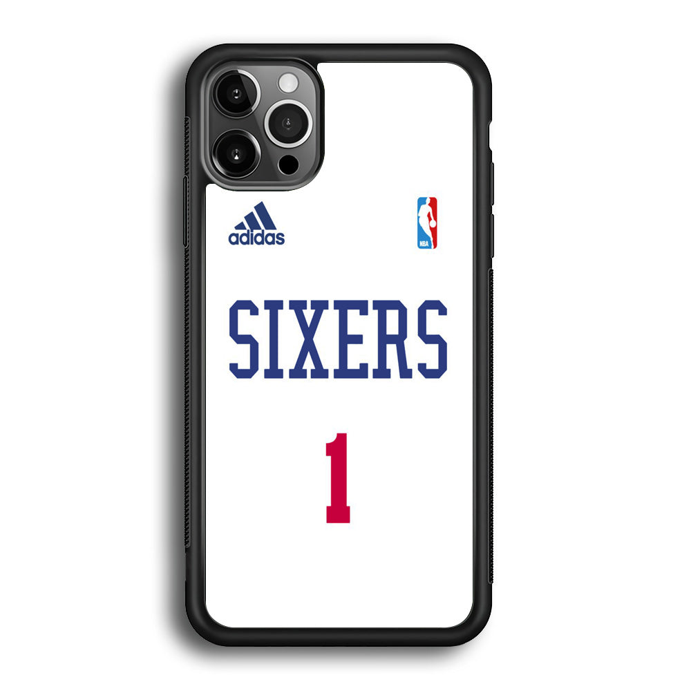 Adidas Sixers Jersey Style iPhone 12 Pro Case