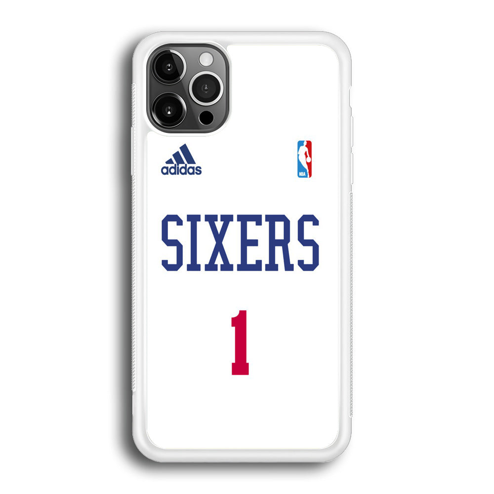 Adidas Sixers Jersey Style iPhone 12 Pro Case