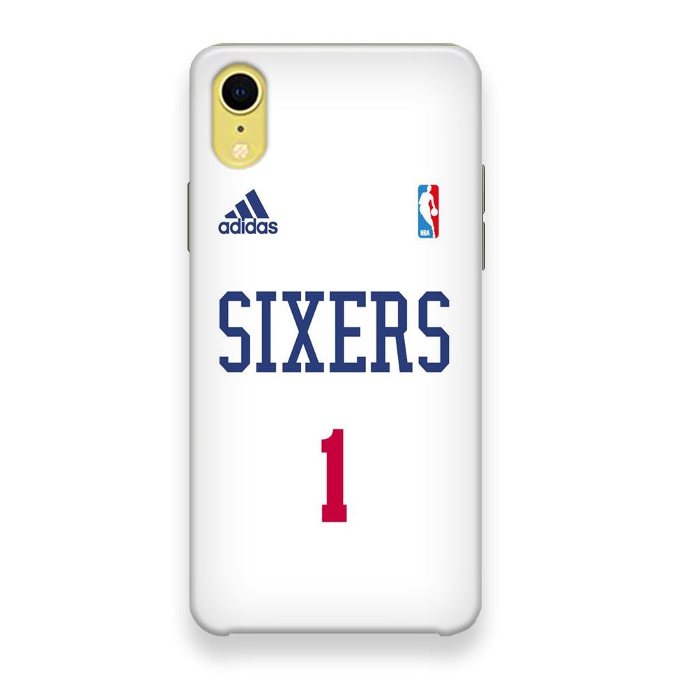 Adidas Sixers Jersey Style iPhone XR Case