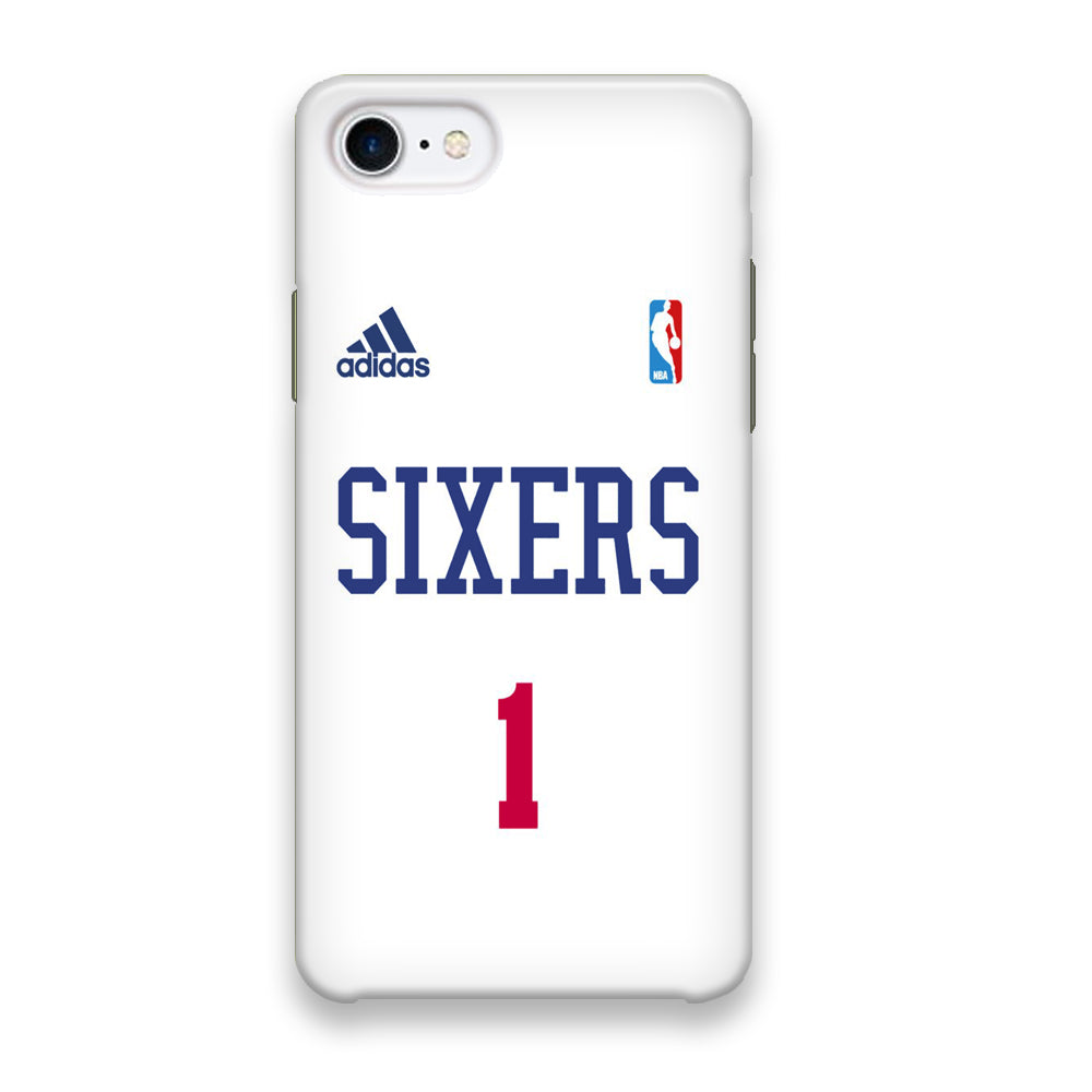 Adidas Sixers Jersey Style iPhone 8 Case